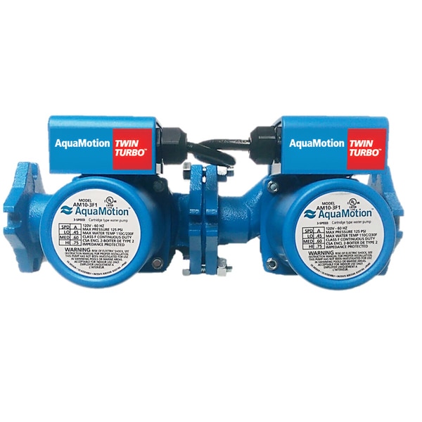 Aquamotion Cast Iron Heating Pump, 2 Amr, Pumps W/ Built-In Check Valve Bolted AMR-FV3
